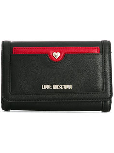 кошелек с откидным клапаном Love Moschino