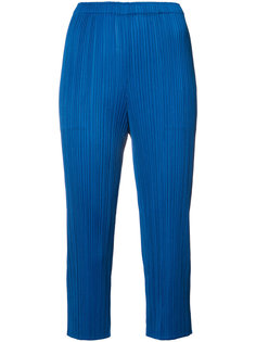 pleated cropped trousers  Issey Miyake