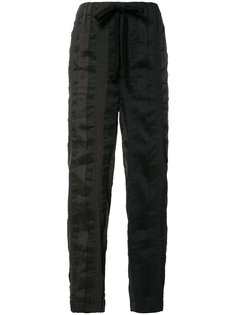 striped cropped trousers Uma Wang