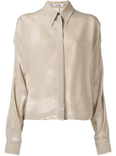 драпированная рубашка Jil Sander