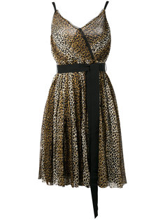 leopard print dress Dolce &amp; Gabbana Vintage