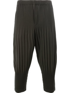 pleated cropped trousers Homme Plissé Issey Miyake