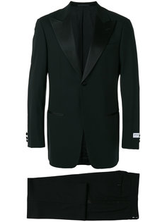 костюм-двойка с заостренными лацканами Armani Collezioni