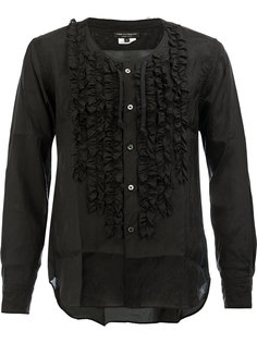 рубашка с рюшами Comme Des Garçons Homme Plus
