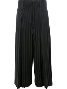 wide-legged pleated trousers Homme Plissé Issey Miyake