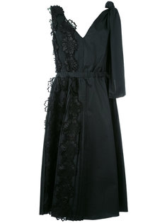 tie flared dress Rochas