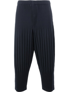 pleated cropped trousers Homme Plissé Issey Miyake
