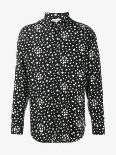 рубашка с принтом звезд Saint Laurent