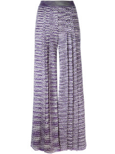 knitted palazzo trousers Missoni