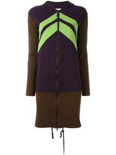 colour block hooded jacket Jean Paul Gaultier Vintage
