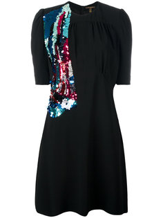 sequinned detail dress Louis Vuitton Vintage