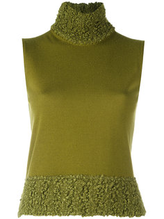 boucle top Christian Dior Vintage