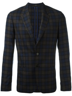пиджак в клетку Paul Smith