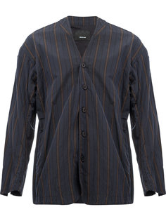 collarless striped jacket 08Sircus