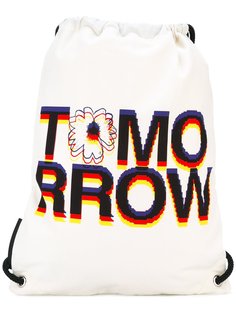 Tomorrow print backpack Stella McCartney