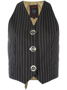 pinstripe vest Jean Paul Gaultier Vintage