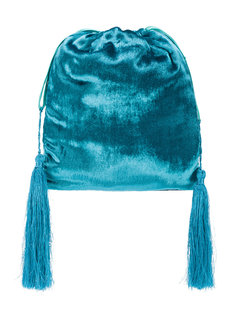velvet pouch bag Attico