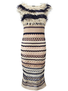 fringe knit dress Jean Paul Gaultier Vintage