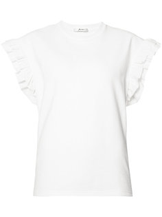 ruffled sleeves T-shirt  Julien David