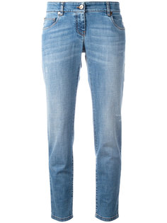 прямые укороченные джинсы Brunello Cucinelli