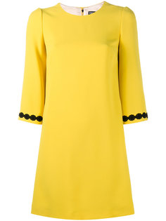 платье с кружевной отделкой Dolce & Gabbana