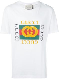 футболка с принтом Gucci Gucci