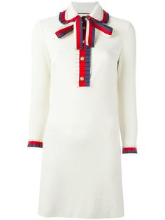 платье с завязками на шее Gucci