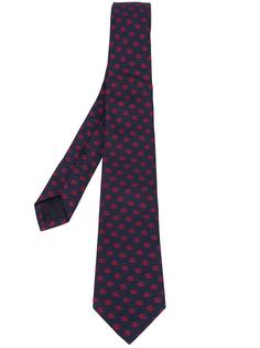 галстук с монограммной вышивкой Gucci