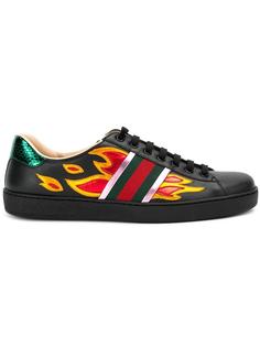 кроссовки Ace flame Gucci