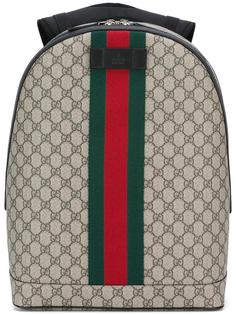 рюкзак с полосатой лентой Gucci