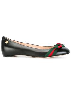 балетки с логотипом  Gucci