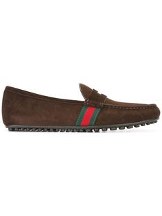 лоферы с отделкой Web Gucci