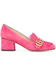 лоферы с бахромой  Gucci