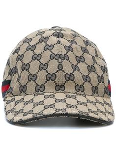 Original GG baseball cap with web Gucci