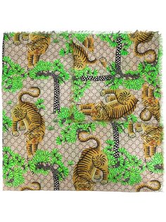 шарф с принтом Gucci Bengal Gucci