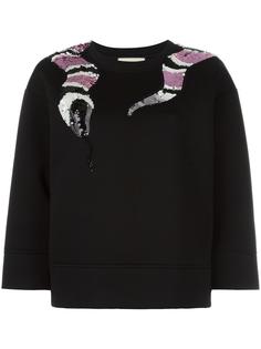 толстовка с принтом змеи Gucci