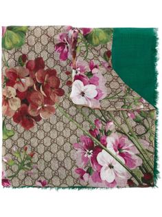 шарф GG Blooms Gucci