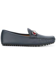 мокасины с пряжкой Web Gucci