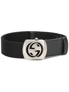 ремень с бляшкой-логотипом Gucci