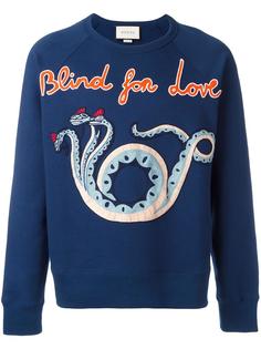толстовка "Blind For Love" Gucci