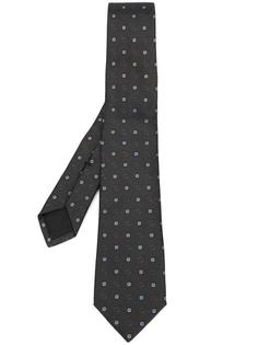 галстук с цветочным узором Gucci