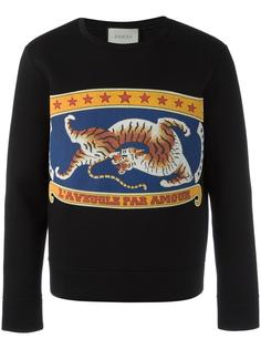 толстовка с принтом Circus Gucci