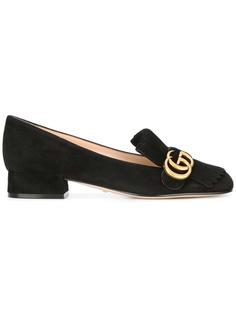лоферы с бахромой GG  Gucci