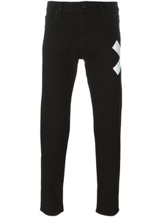 джинсы кроя слим Kenzo