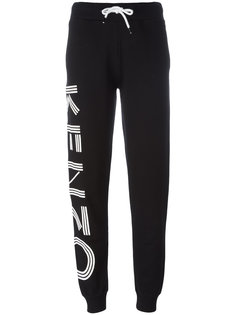 спортивные брюки с принтом-логотипом Kenzo
