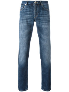 джинсы кроя слим Brunello Cucinelli