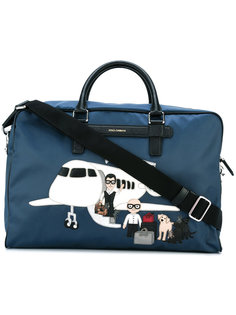 дорожная сумка с заплаткой Mediterraneo designers Dolce &amp; Gabbana