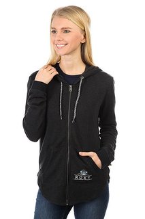 Толстовка классическая женская Roxy Hawserhoodieb J Anthracite