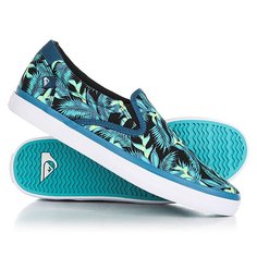 Слипоны Quiksilver Shorebreak Slip Blue/Green/White