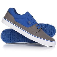 Кеды кроссовки низкие DC Tonik Tx Grey/Blue/White